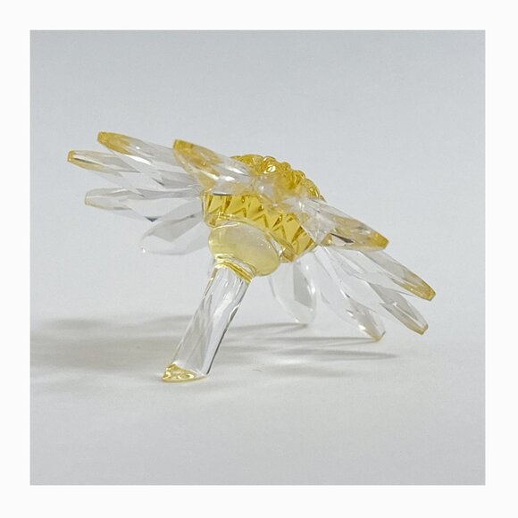 Swarovski - Vintage 1999 RETIRED Crystal Yellow Daisy Flower - Picture 8 of 13